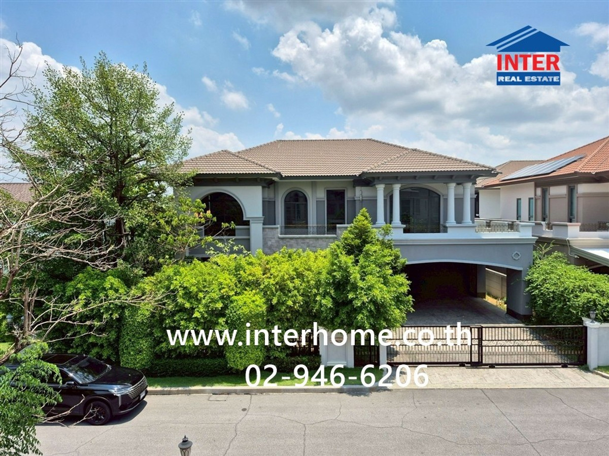 2-story detached house, 116.6 sq m, The Grand Pinklao Village (Alpina), Borommaratchachonnani Road. Phutthamonthon Sai 3 Road - Sala Thammasop, Thawi Watthana District, Bangkok 2-story detached house, 116.6 sq m, The Grand Pinklao Village (Alpina), Borommaratchachonnani Road. Phutthamonthon Sai 3 Road - Sala Thammasop, Thawi Watthana District, Bangkok