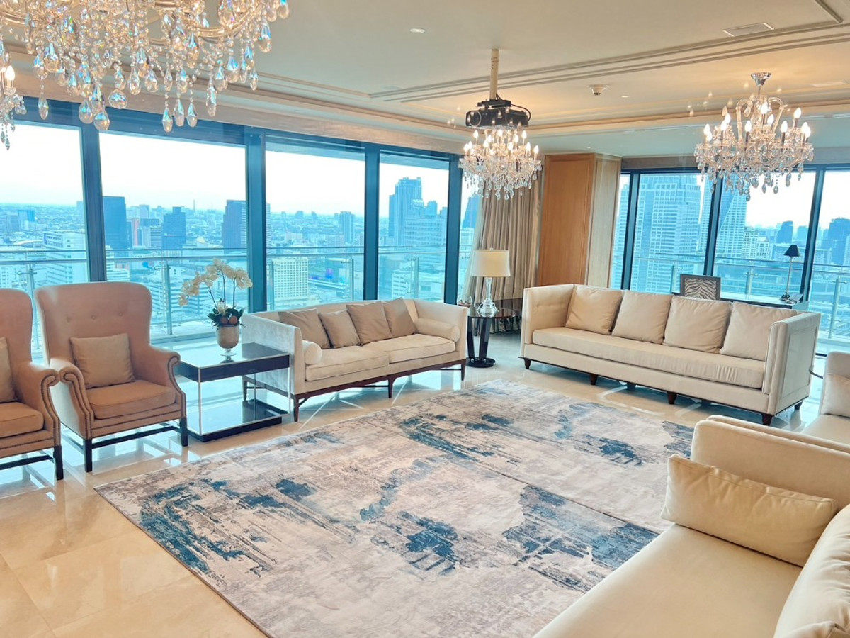 ขาย!! The Residences at The St. Regis Bangkok เรสซิเดนซ์ระดับอัลตร้าลักชัวรี ใจกลางราชดำริ, ห้องขนาดใหญ่ 440 ตร.ม. วิวสนามกอล์ฟ RBSC พร้อมระเบียงกว้าง, ทำเล Prime CBD, ติด BTS ราชดำริ, ใกล้ One Bangkok และสวนลุมพินี