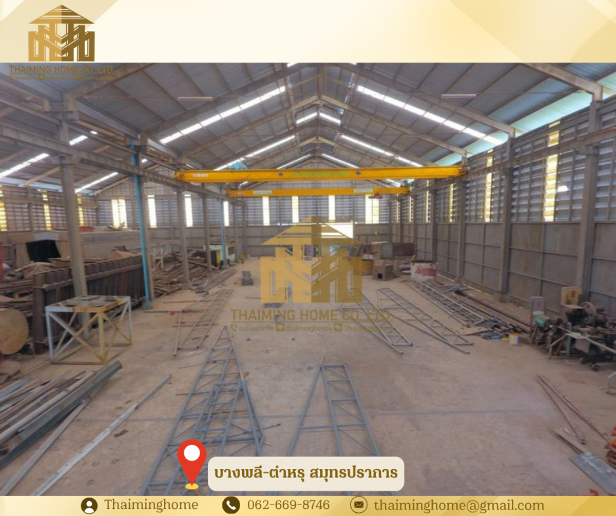 Factory for rent with office, Bang Phli-Tamru, Samut Prakan, 4192 sq m (TW8-14626) – รูปที่ 3