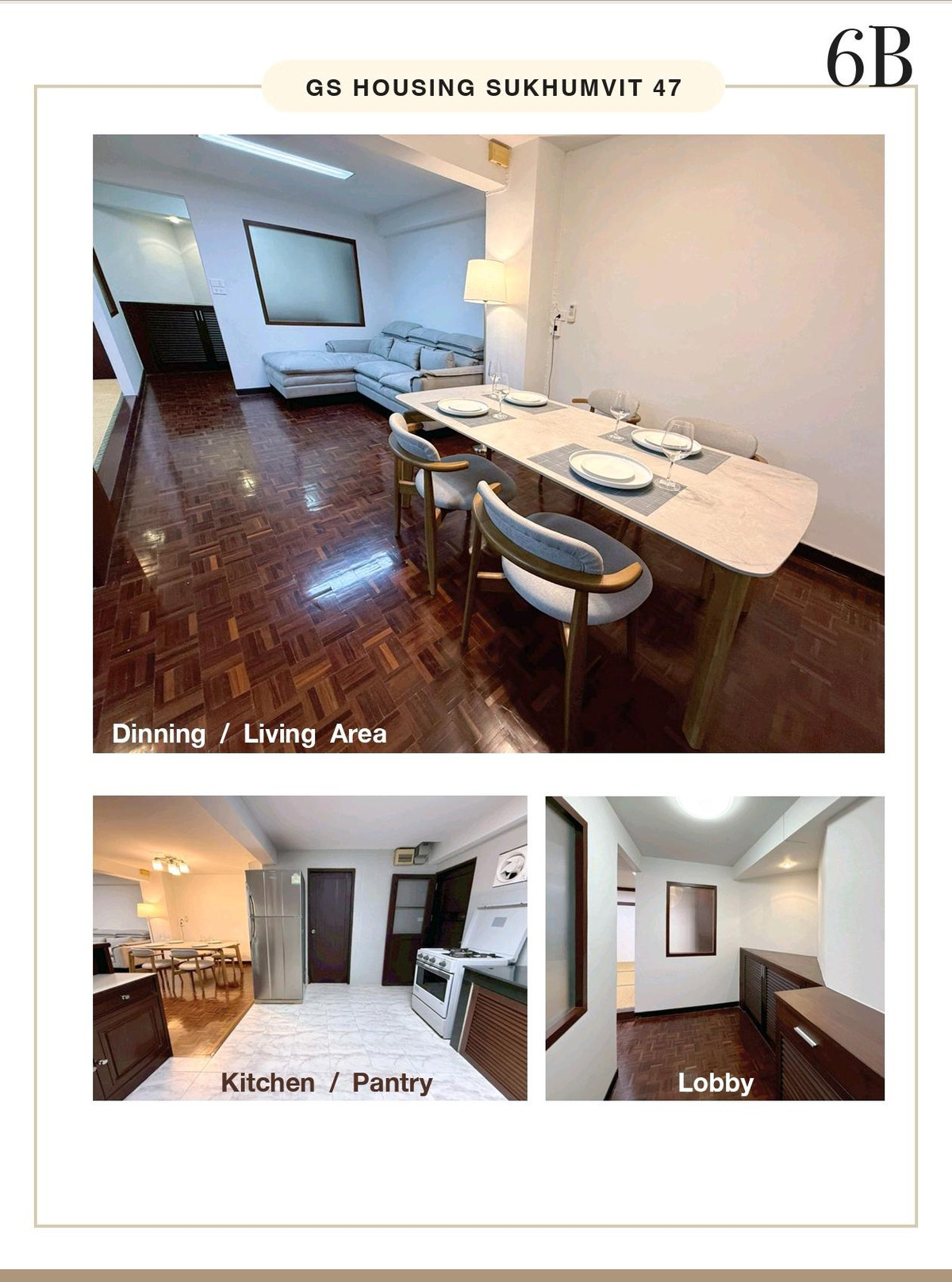 🔥 **ปล่อยเช่าด่วน! ห้องใหญ่ 137 ตร.ม. @ G.S. Housing สุขุมวิท 47 ใกล้ BTS เพียง 800 ม.** 🔥 – รูปที่ 4