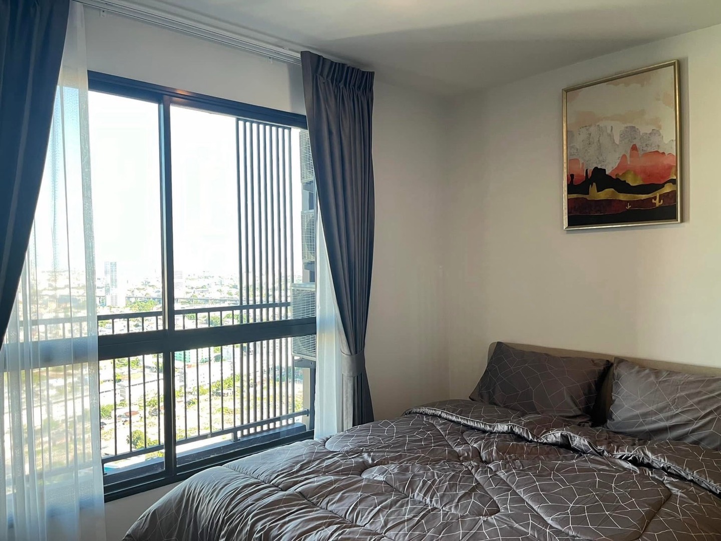 Condo for rent Elio Del Nest #Building E, 32nd floor, 1 bedroom, 1 multi-purpose room, 1 bathroom, size 41.5 sq m. #Convenient to travel, there is a free shuttle van to the BTS Udomsuk Station. Condo for rent Elio Del Nest #Building E, 32nd floor, 1 bedroom, 1 multi-purpose room, 1 bathroom, size 41.5 sq m. #Convenient to travel, there is a free shuttle van to the BTS Udomsuk Station.