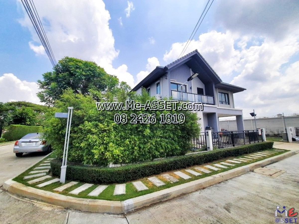 ขายบ้านเดี่ยว 4 ห้องนอน หลังมุม ติดสวนสาธารณะ โซนศาลากลาง บางกรวย เชื่อมศรีประวัติ พุทธมณฑล ใกล้เซ็นทรัลศาลายา ม.มหิดล สถานีรถไฟศาลายา 🏡มบ.เพฟ ปิ่นเกล้า-ศาลายา PAVE (Pinklao-Salaya) : 2 ชั้น 82.9 ตร.วา (WR-91428)
