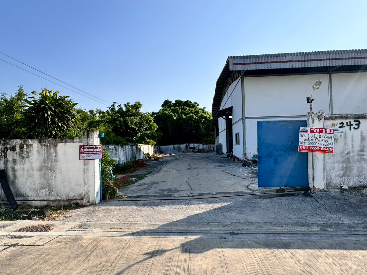 Warehouse for sale with office and worker quarters, Soi Rattanachok 12/1, Bang Pla 2, Samut Prakan (N.1967) Warehouse for sale with office and worker quarters, Soi Rattanachok 12/1, Bang Pla 2, Samut Prakan (N.1967)