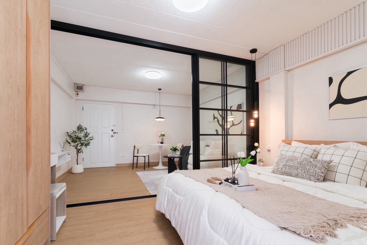 🔥 Beautifully decorated, great to live in yourself, easy to rent out. 
Ratchada City – รูปที่ 2