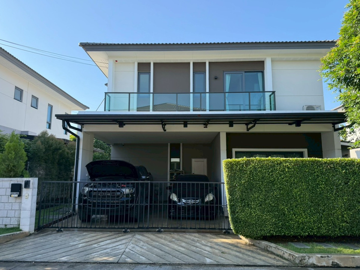 (ให้เช่า) บ้านเดี่ยว เซนโทร ราชพฤกษ์ สวนผัก 3 เฟอร์นิเจอร์ครบพร้อมอยู่