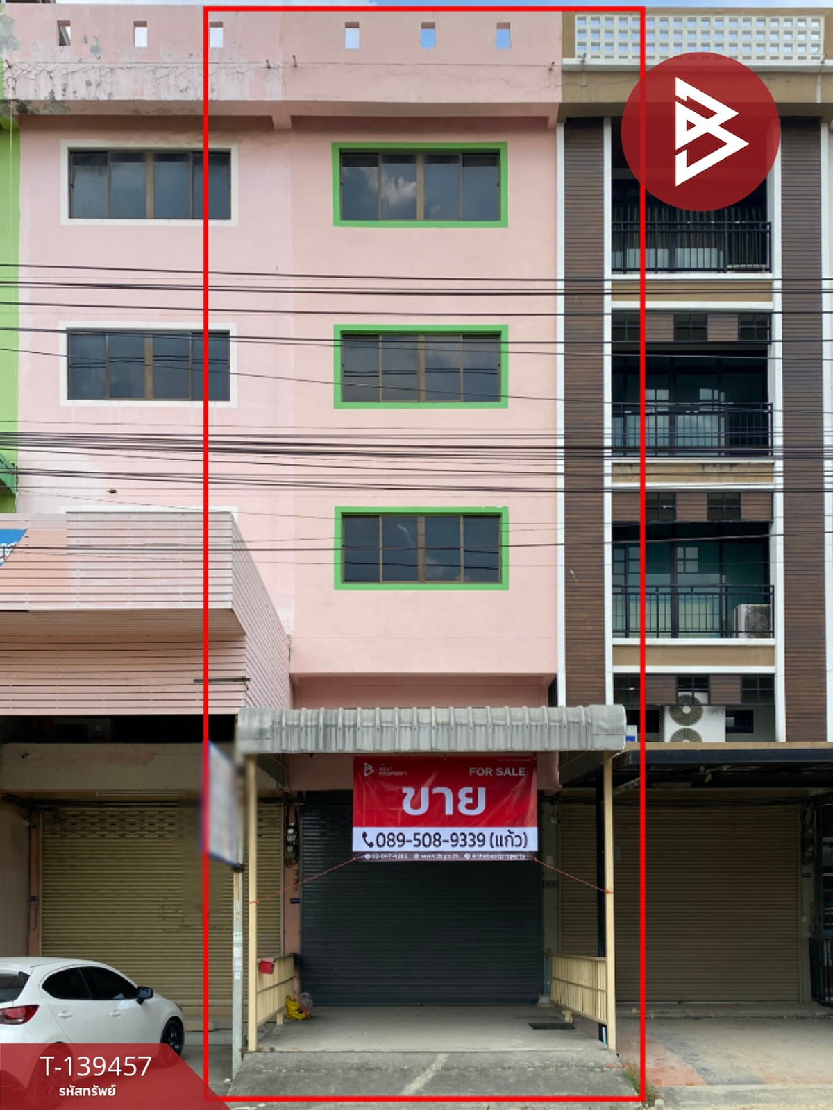 ขายอาคารพาณิชย์ 4 ชั้น เนื้อที่ 22 ตร.วา ถ.หนามแดง บางพลี สมุทรปราการ – รูปที่ 2