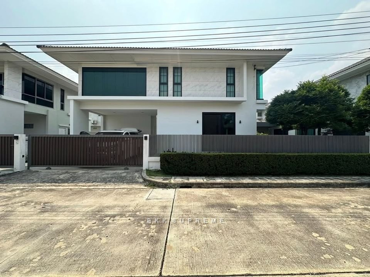 (For rent) **Single house Perfect Place Rama 9-Krungthep Kreetha Fully decorated and ready to move in** (For rent) **Single house Perfect Place Rama 9-Krungthep Kreetha Fully decorated and ready to move in**