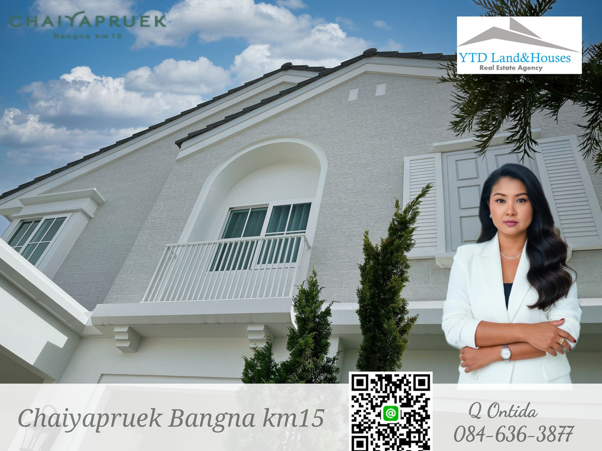 House for Rent, CHAIYAPRUEK Bangna KM.15 facing north Listing No: YT01-2537 House for Rent, CHAIYAPRUEK Bangna KM.15 facing north Listing No: YT01-2537