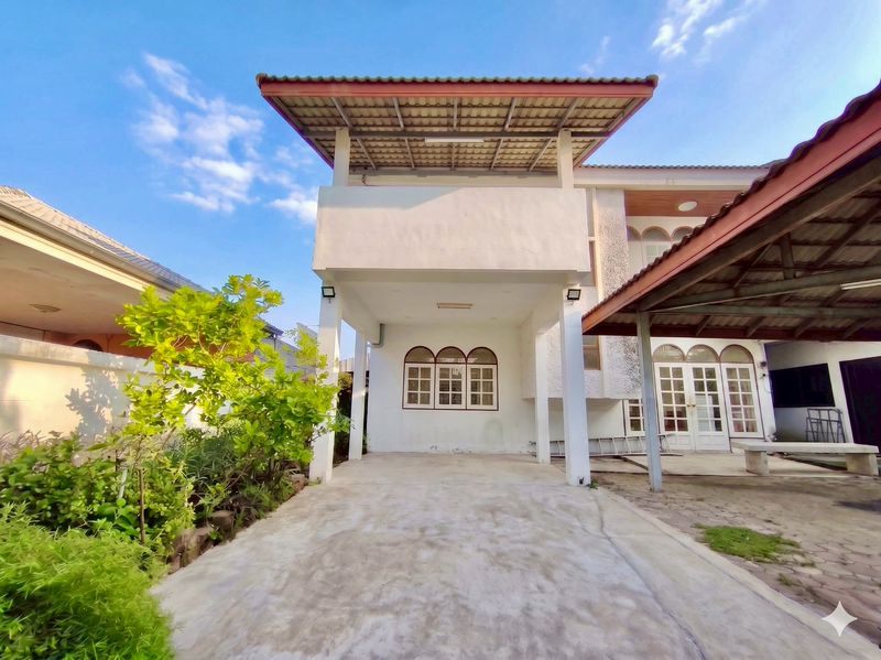 2-story detached house for sale, Wichit Nakhon Village 2, area 87 square meters, 4 bedrooms, Rama 2 Road, Tha Kham Subdistrict, Bang Khun Thian District. Bangkok