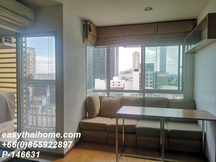P-146631 📍 For Rent - Fully Furnished 2 Bedroom Condo! 47 sq.m. U Delight @ Onnut Station 7th Fl. Near BTS On Nut Line@easythaihome 085-592-2897  – รูปที่ 4