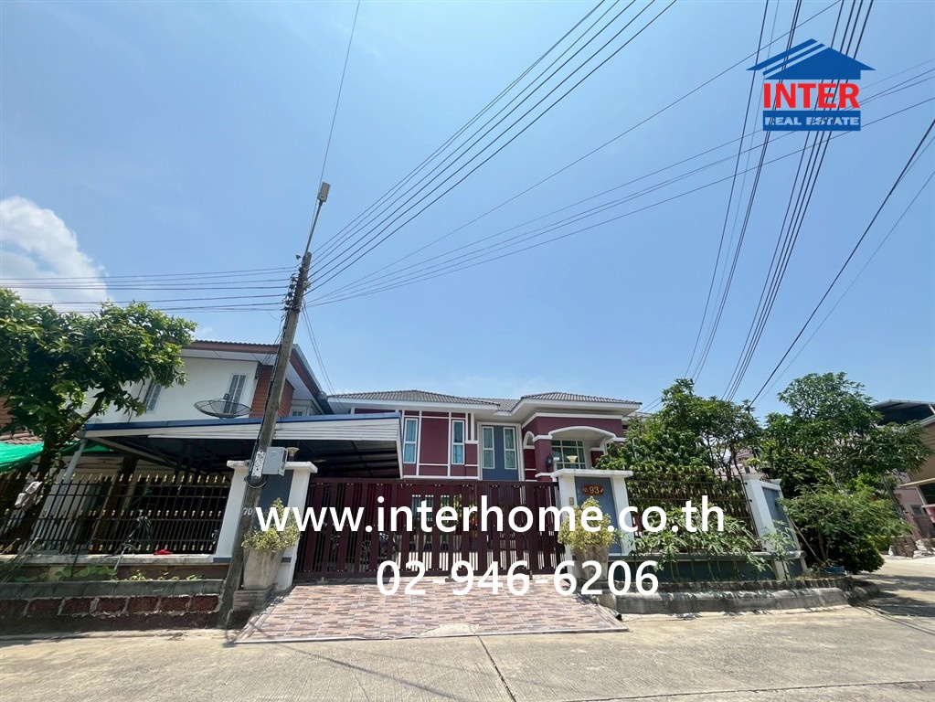 2-story detached house, 182 sq m, Ekachai Orchids Garden Village, near Sarasas Bang Bon 3 School, Soi Bang Bon 3, Soi 1, Ekachai Road, Bang Bon 3 Road, Bang Khun Thian District. Bangkok 2-story detached house, 182 sq m, Ekachai Orchids Garden Village, near Sarasas Bang Bon 3 School, Soi Bang Bon 3, Soi 1, Ekachai Road, Bang Bon 3 Road, Bang Khun Thian District. Bangkok