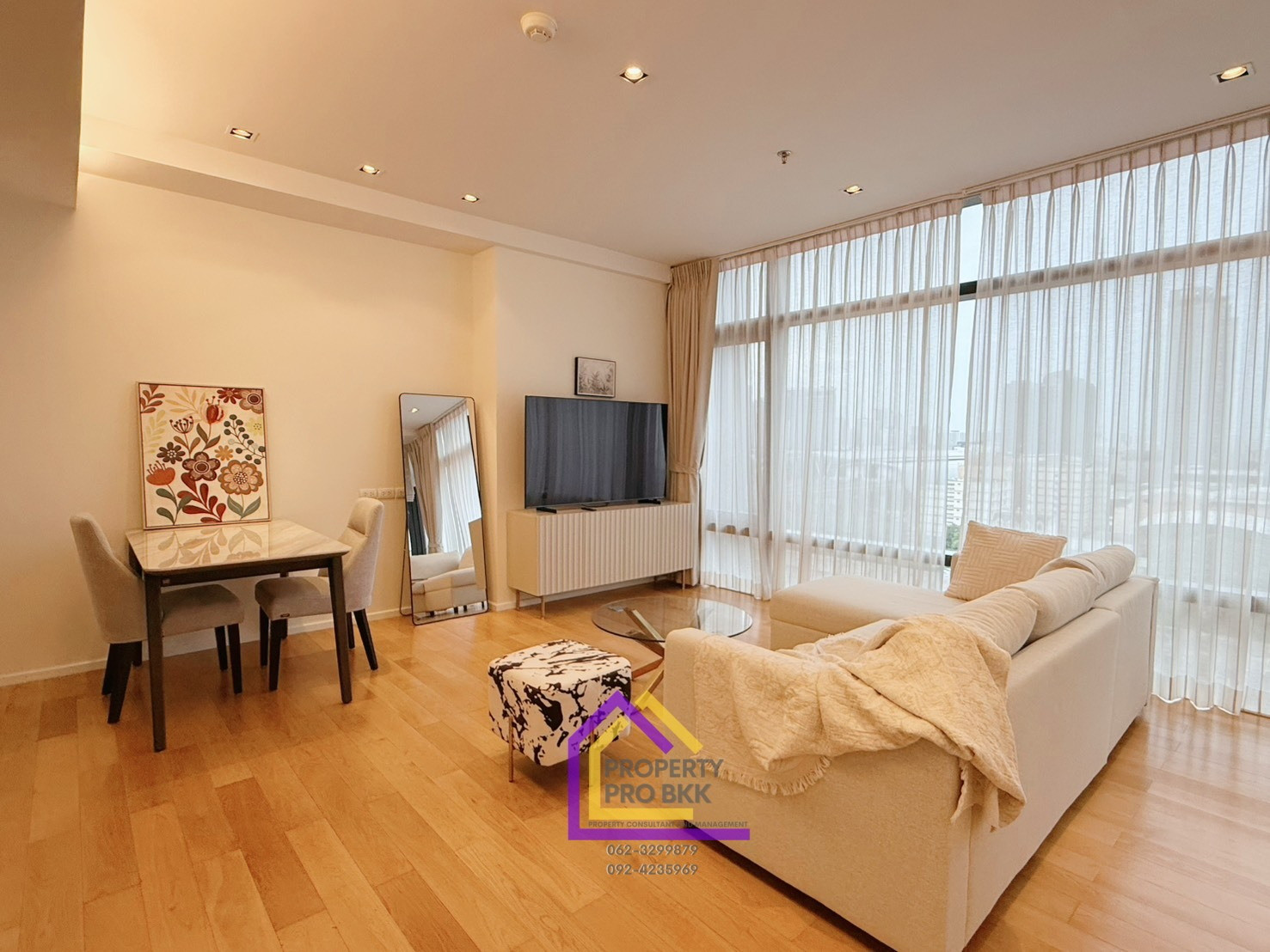 🌟 คอนโด 2 ห้องนอน กว้างขวาง วิวเมืองสุดอลัง | Circle Living Prototype (Circle 2) – ใกล้ MRT เพชรบุรี – รูปที่ 3