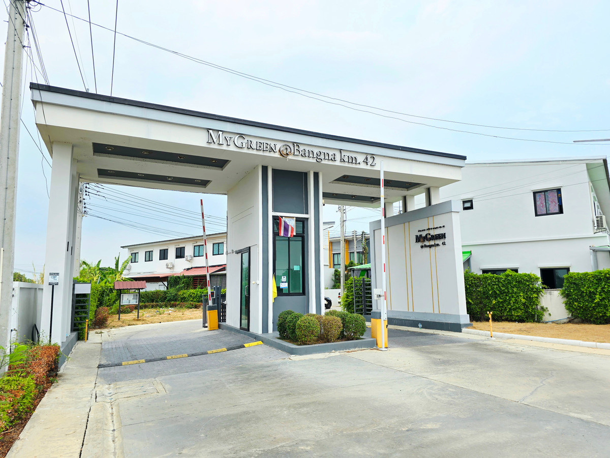 ทาวน์เฮ้าส์ มายกรีน บางนา กม.42 บ้านสวย พร้อมอยู่ ที่ดิน 39.4 วา – รูปที่ 2