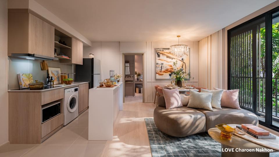 🔥Urgent Sale+🔥 Love Charoen Nakhon, near BTS Krung Thon Buri Station. Fully furnished and ready to move in. 🔥Urgent Sale+🔥 Love Charoen Nakhon, near BTS Krung Thon Buri Station. Fully furnished and ready to move in.