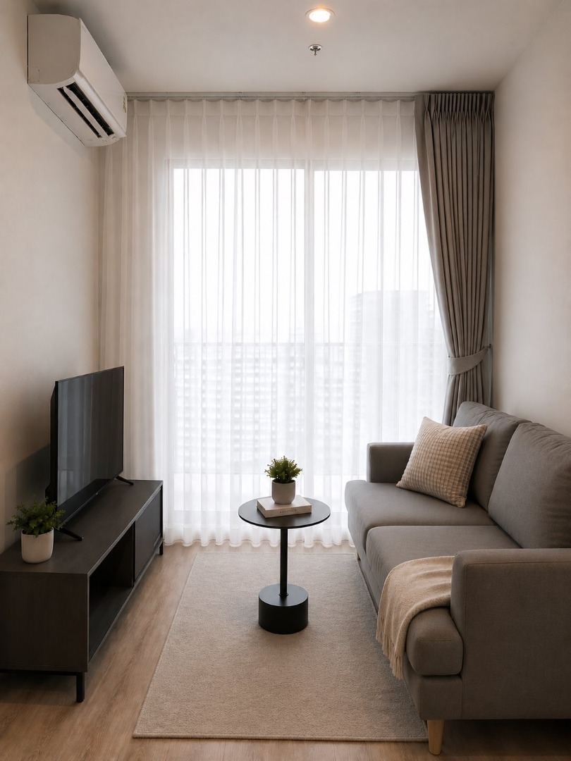 🔥ให้เช่าด่วน🔥 NUE DISTRICT R9 ใกล้ MRT พระราม 9 และ Central Rama 9 ห้องชั้นสูงวิวเมือง Fully Furnished พร้อมอยู่