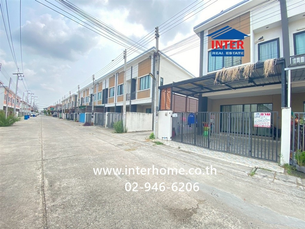 Townhouse, 2 floors, 22.9 sq m, Capital City Village. Thanyaburi-Khlong 8 Soi Community Securities Thani Rangsit-Nakhon Nayok Road, Thanyaburi, Pathum Thani – รูปที่ 2