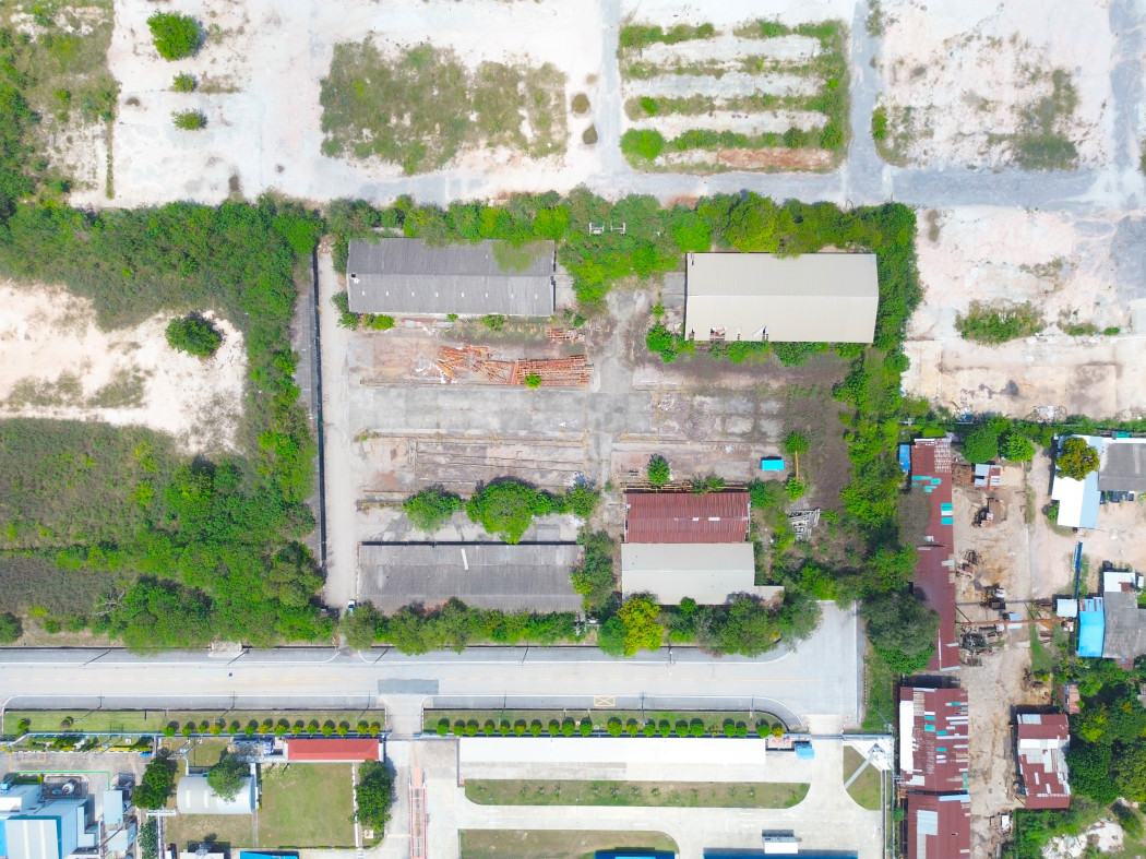 Land for sale, Map Ta Phut Industrial Estate, 9 rai, plus 4 free warehouses. – รูปที่ 4