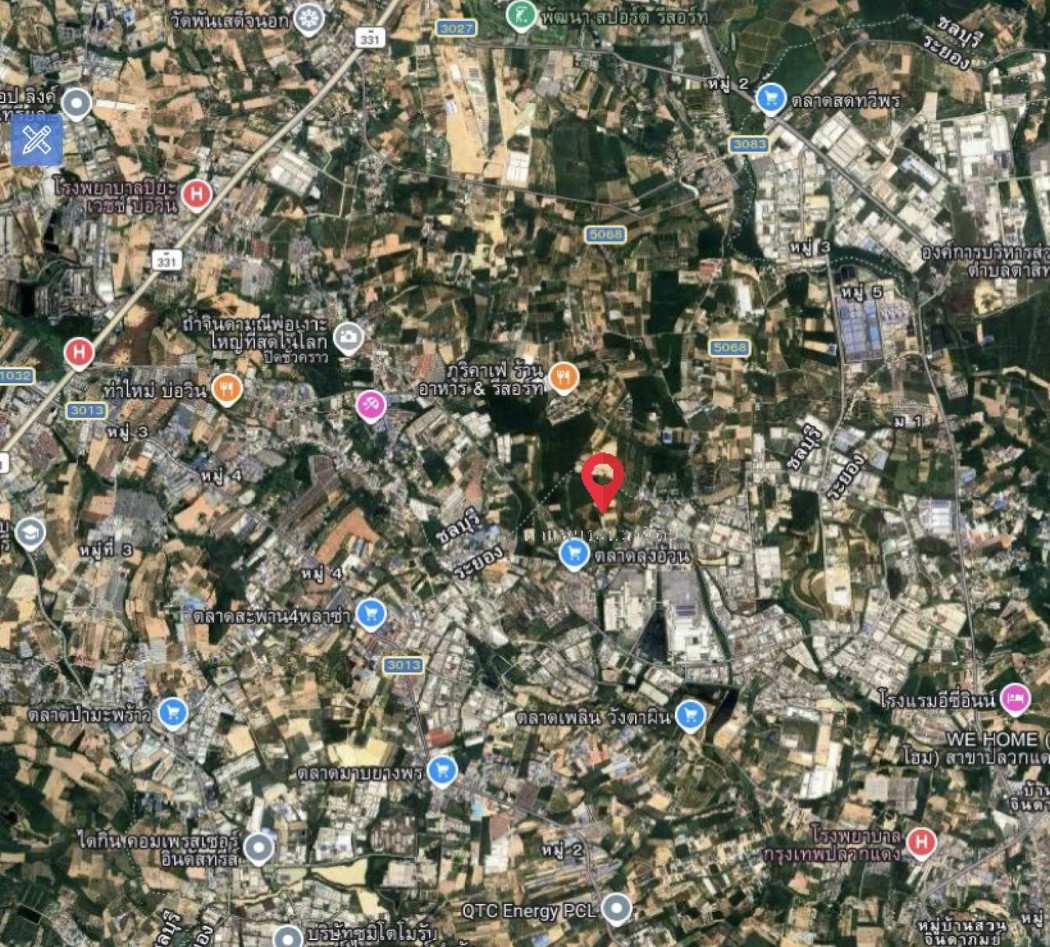 Land for sale, zoned yellow, 63 rai 3 ngan 52 square wah, near Eastern Seaboard Industrial Estate. – รูปที่ 2