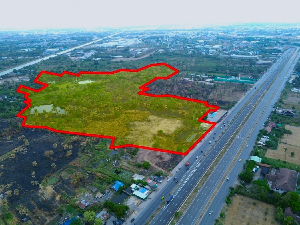 Land for sale on Pathum Thani-Bang Prachan Road, Pathum Thani City, 110 rai 1 ngan 66 square wah. Suitable for housing development. Land for sale on Pathum Thani-Bang Prachan Road, Pathum Thani City, 110 rai 1 ngan 66 square wah. Suitable for housing development.