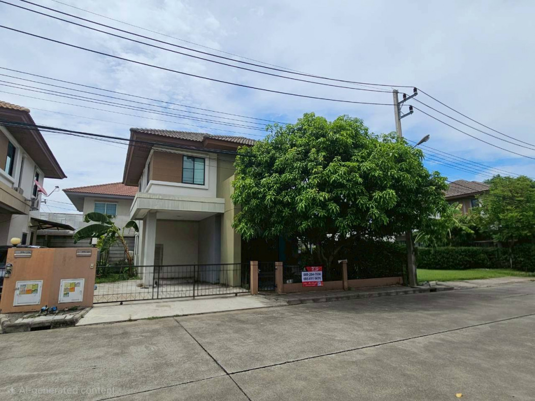 ขาย บ้านเดี่ยว หลังมุม ติดสนามหญ้า Habitia Ratchapruek 130 ตรม 50 ตรว ร่มรื่น น่าอยู่ ขาย บ้านเดี่ยว หลังมุม ติดสนามหญ้า Habitia Ratchapruek 130 ตรม 50 ตรว ร่มรื่น น่าอยู่