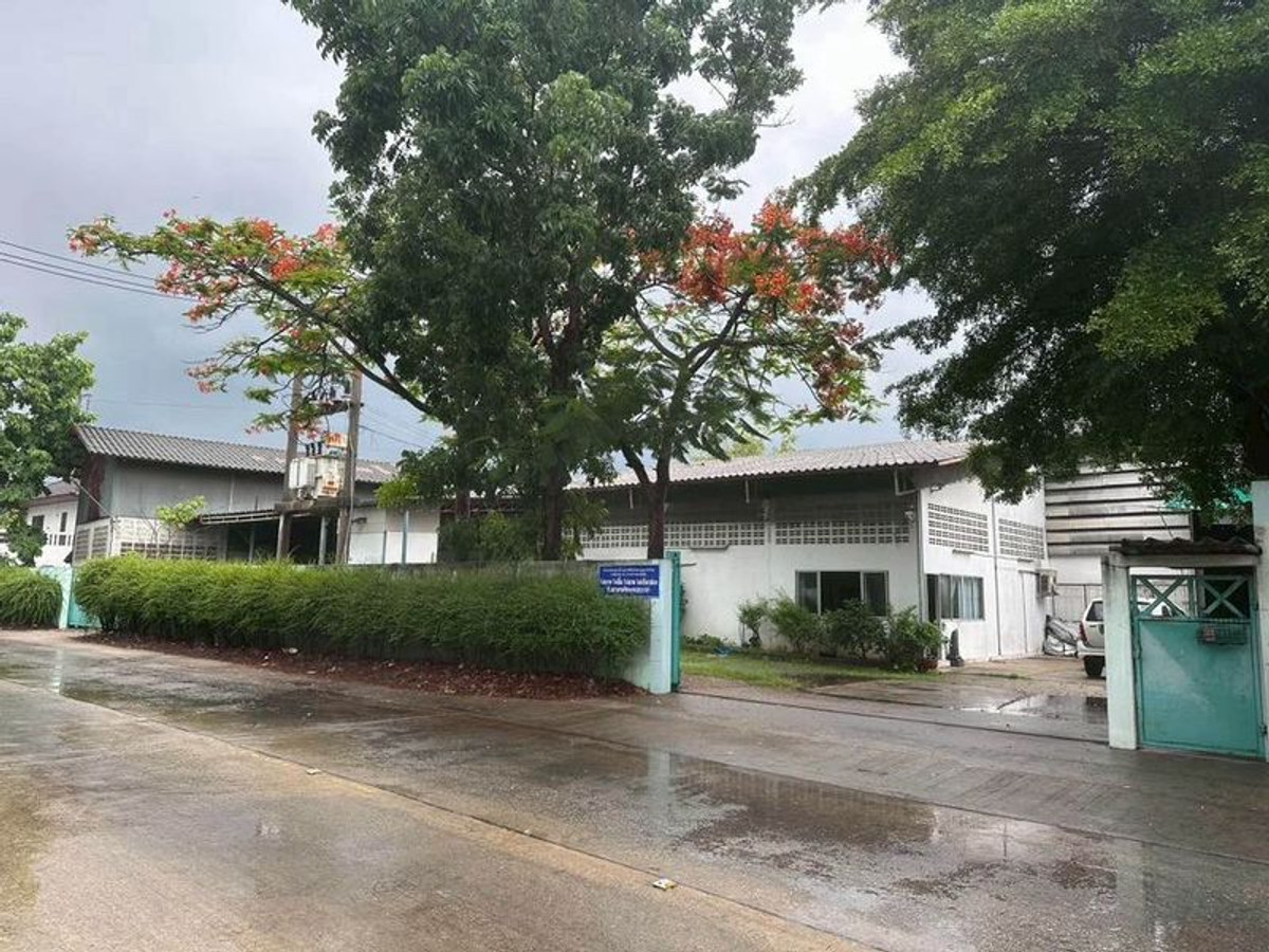 Warehouse/factory for rent yellow area There is a wastewater treatment pond. Request certificate 4. Sam Phran, Nakhon Pathom. – รูปที่ 2