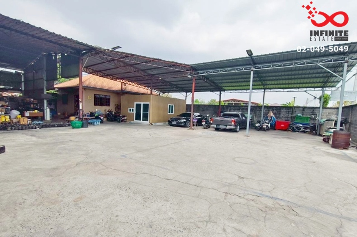 Land for sale with 1 one-story house, Thepkunchorn 36, Khlong Nueng, Khlong Luang, Pathum Thani. – รูปที่ 3