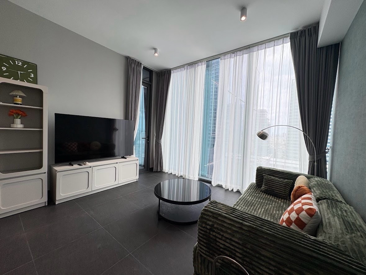 🔥Rent at  Tait Sathorn 12 🔥2BR 2BR 🔥82,000🔥71sqm 🔥Floor16 – รูปที่ 2