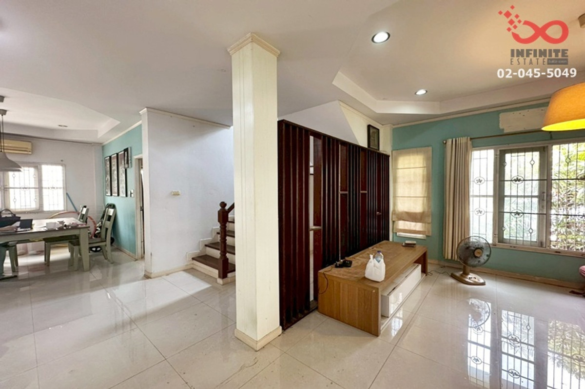2-story detached house for sale, Pradabdao Village 5-6, Tha It, Nonthaburi, near MRT, purple color. – รูปที่ 2