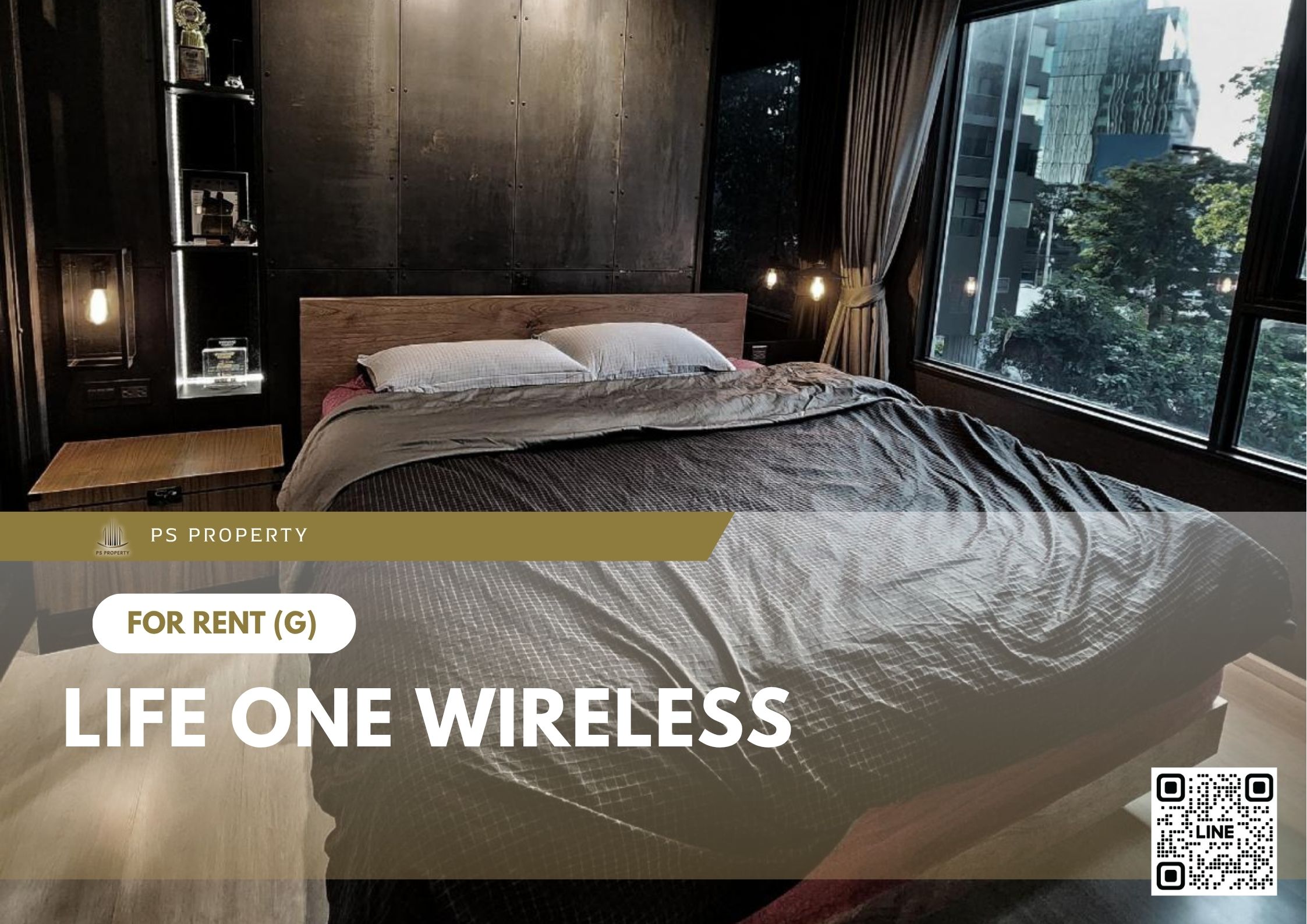 For Rent 🔥 Life One Wireless 🔥 Beautiful room, fully furnished with appliances, near BTS Phloen Chit. For Rent 🔥 Life One Wireless 🔥 Beautiful room, fully furnished with appliances, near BTS Phloen Chit.