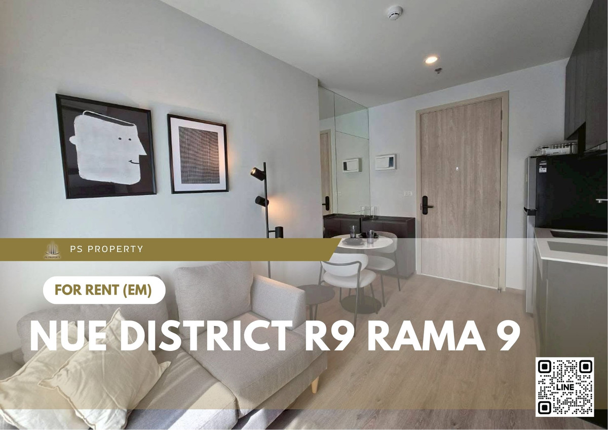 For Rent 🔥 Nue District R9 Rama 9 🔥 Fully furnished with appliances, near MRT Rama 9. For Rent 🔥 Nue District R9 Rama 9 🔥 Fully furnished with appliances, near MRT Rama 9.