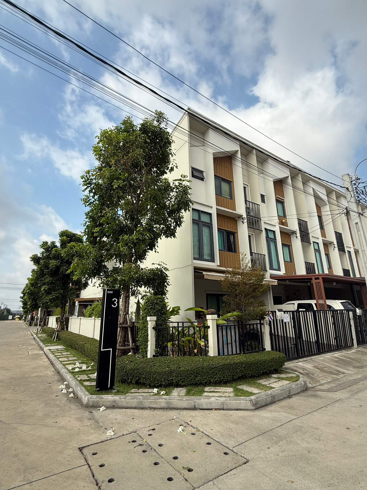 ขายบ้านทาวน์เฮ้าส์หลังมุม 3 ชั้น 29.5 ตร.ว. 150 ตร.ม. () หมู่บ้านเพล็กซ์ อ่อนนุช วงแหวน ถนนสุขาภิบาล 2  – รูปที่ 2