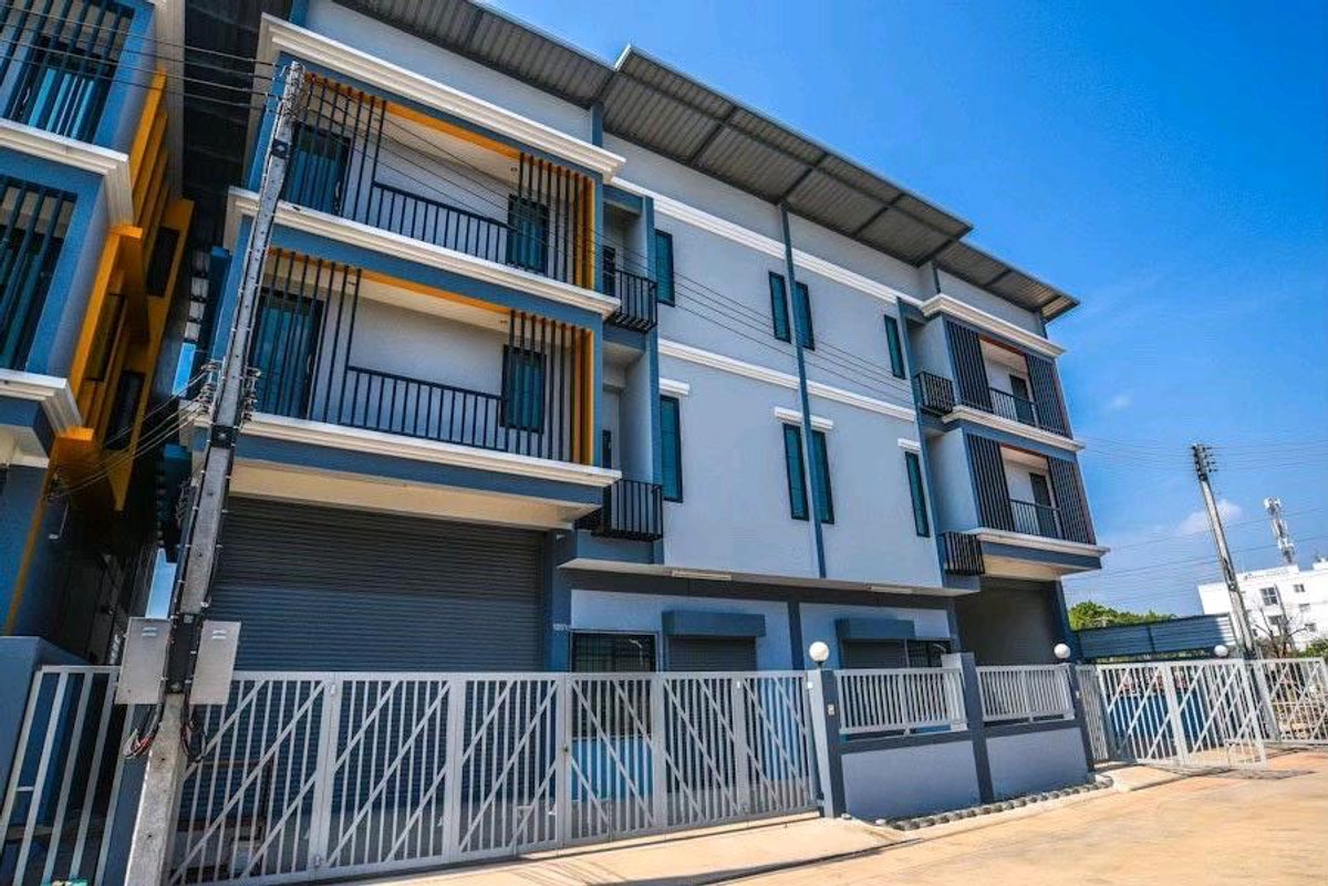 For sale/rent, warehouse with home office, 3 floors, 96.5 sq m, Sam Phran, Nakhon Pathom, newly built. – รูปที่ 2
