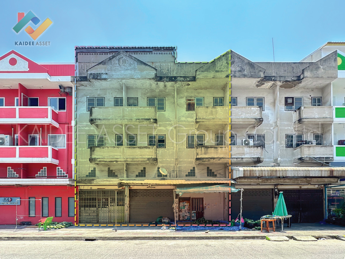 ตึกแถว ซอย เพชรเกษม 99 อาคารพาณิชย์ อ้อมน้อย กระทุ่มแบน ราคาถูก – รูปที่ 2