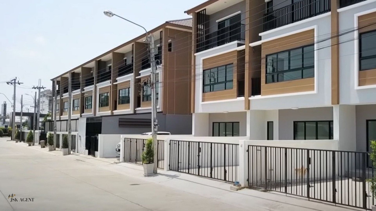 🏡 ขายทาวน์โฮม  3 ชั้น โครงการ เดอะฟอร์จูน สุวรรณภูมิ  – รูปที่ 2