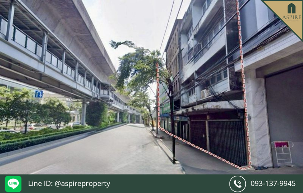 [For Sale] Land with 2 commercial buildings in Sukhumvit 64, Area 99 Sq.wa, 150 meters BTS Punnawithi – รูปที่ 3