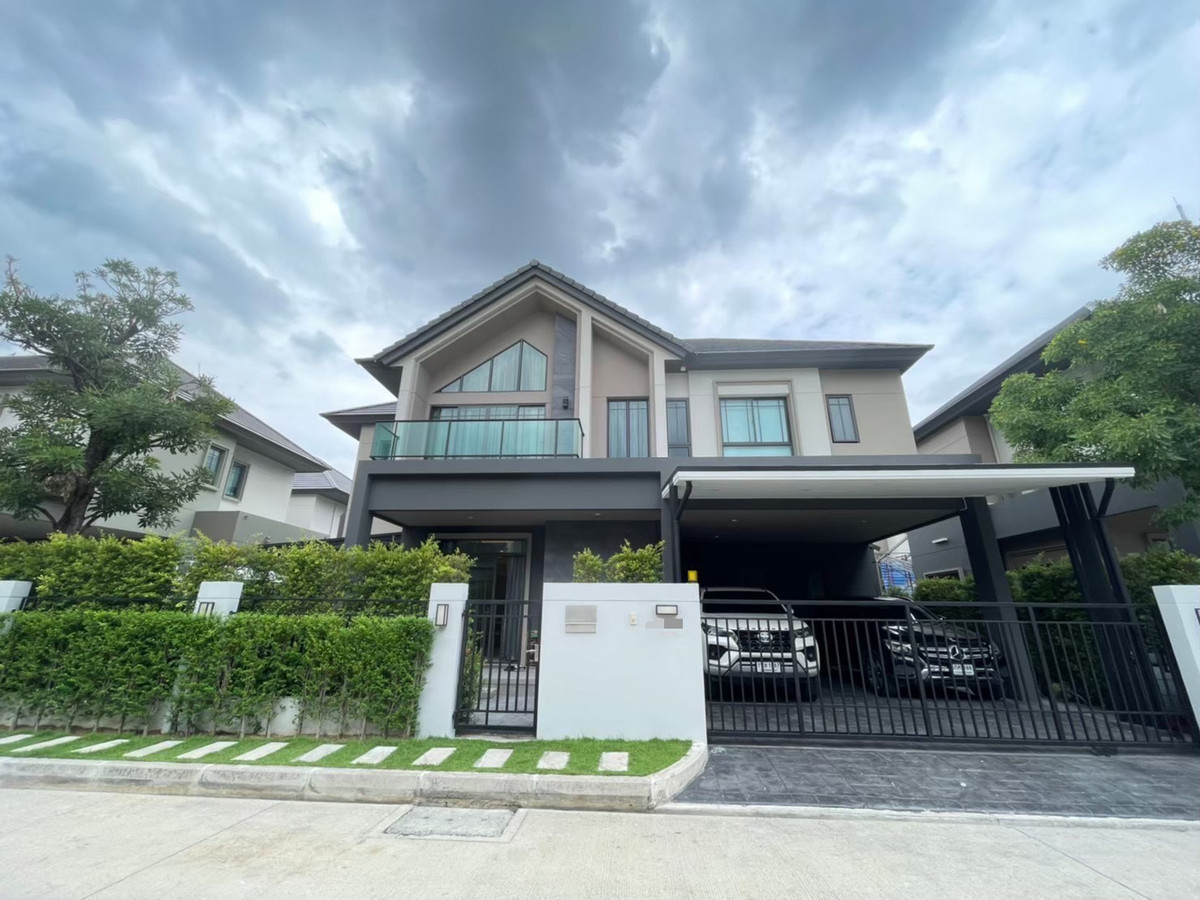 ขายบ้านบางกอกบูเลอร์วาร์ด รามอินทรา-เสรีไทย2 บ้านแต่งหรู สวย พร้อมอยู่ 5 นอน,  ตรงข้ามทางขึ้นกาญจนาภิเษกเข้าในเมืองสะดวก – รูปที่ 2