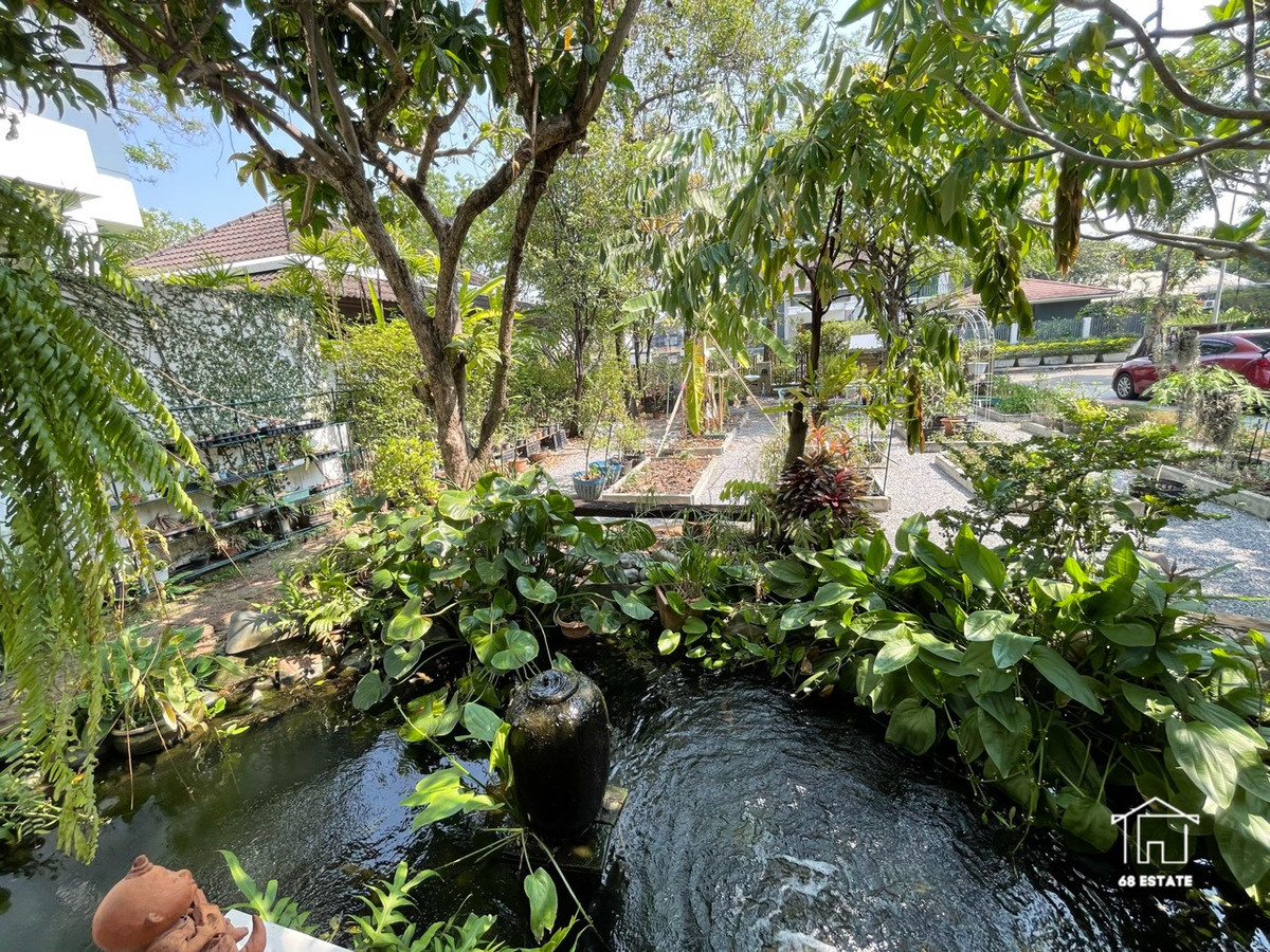 #หมู่บ้านปัญญาอินทราP6  #น้ำไม่เคยท่วม  บ้านสวนในเมือง สร้างตาม --พลังสมดุลของธรรมชาติ (ฮวงจุ้ย)-- – รูปที่ 3