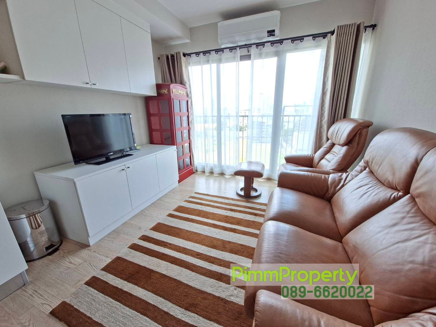 ให้เช่าคอนโดห้องใหญ่ 44 ตร.ม. 1 นอน 1 น้ำ ติด BTS ทองหล่อ Noble Remix Sukhumvit36 โทร 089-6620022