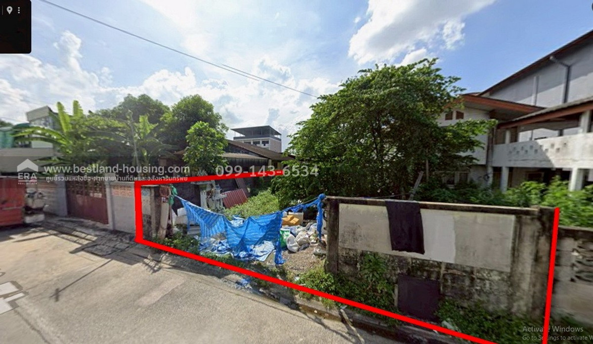 Empty land for sale, Nawamin 42, Intersection 27, area 56 sq m., already filled, near Chocolate Ville, near Fashion Island, Khlong Kum Subdistrict, Bueng Kum District, Bangkok. – รูปที่ 2