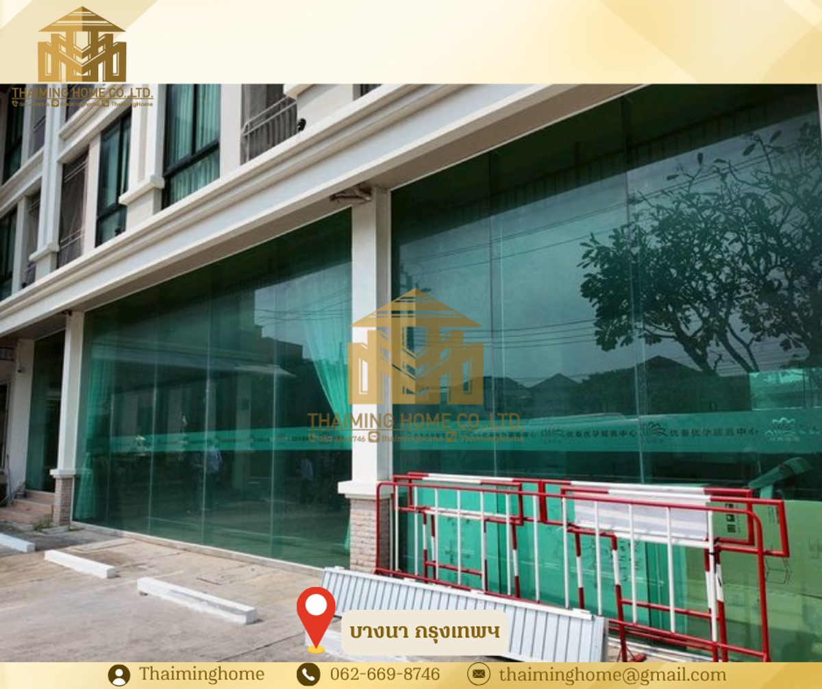 Rent restaurant space 227 sq m., prime location, Bangna area, Bangna, Bangkok (TO07-0126) Rent restaurant space 227 sq m., prime location, Bangna area, Bangna, Bangkok (TO07-0126)