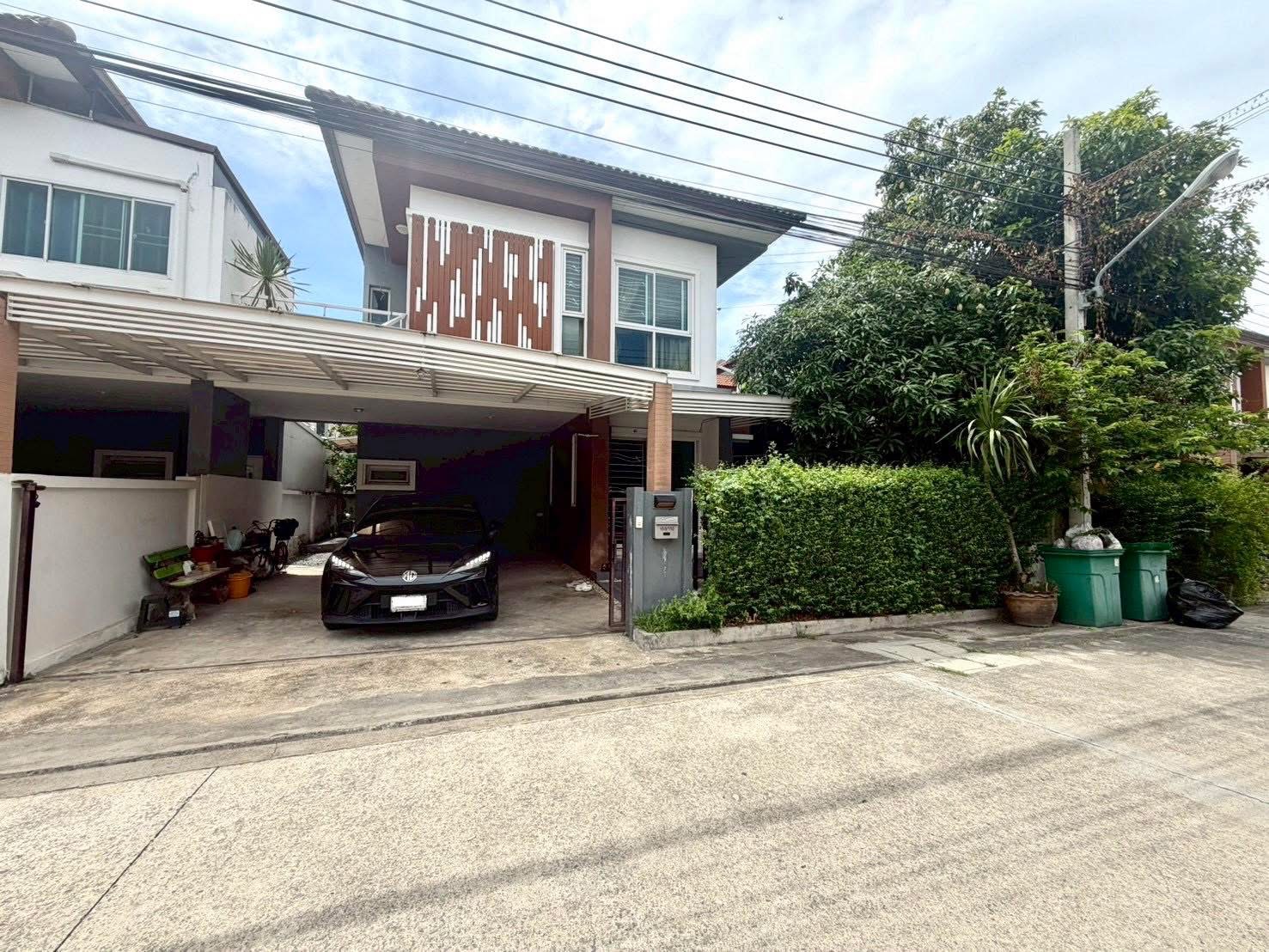Semi-detached house for sale, detached house style Baan Chuanchom Park 3 Bang Kruai-Sai Noi Near Big C Sai Noi, Nonthaburi Semi-detached house for sale, detached house style Baan Chuanchom Park 3 Bang Kruai-Sai Noi Near Big C Sai Noi, Nonthaburi