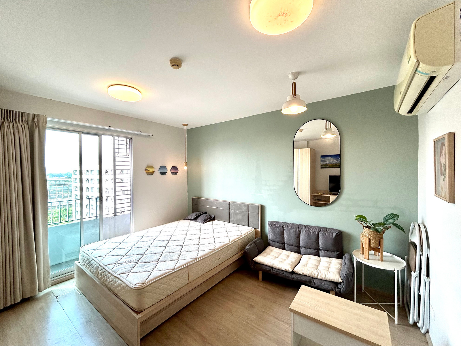 3K070569 - ให้เช่า คอนโด เอลลิโอ เดล เรย์ ตึก E ชั้น 8 (For Rent Condo Elio Del Ray)  – รูปที่ 4