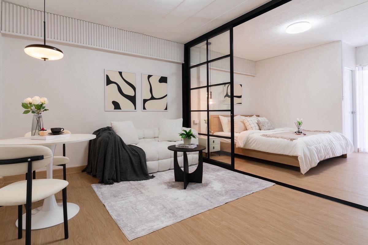 🔥 Beautifully decorated, great to live in yourself, easy to rent out. 
Ratchada City – รูปที่ 4