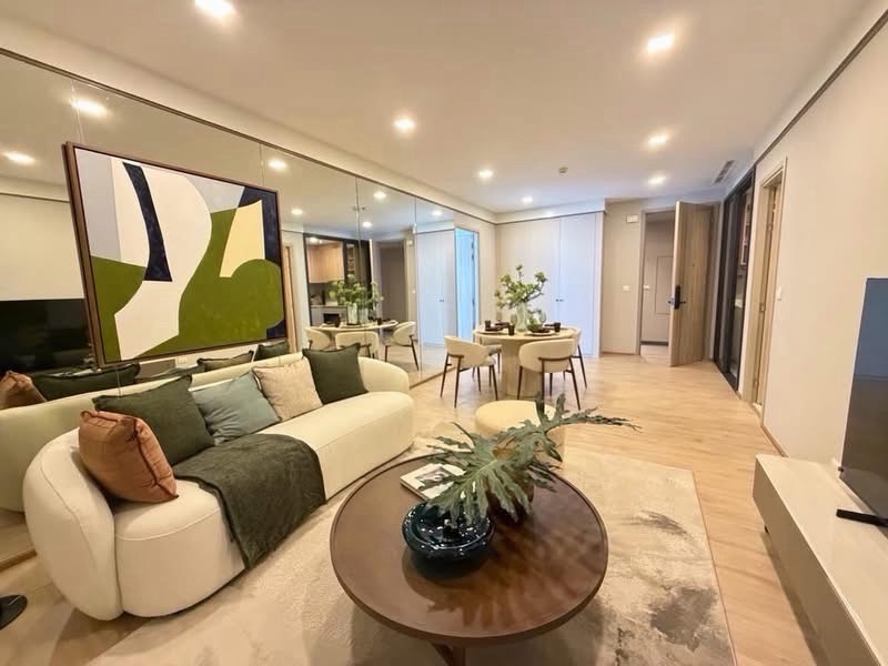 ห้องยูนิตพิเศษ 2Bedroom Combine 92.5 sq.m. แต่งครบพร้อมอยู่ – รูปที่ 3