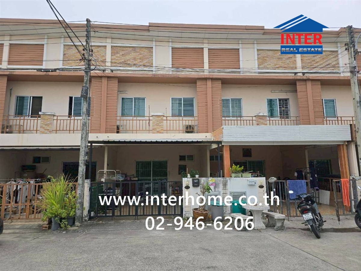 Townhouse, 2 floors, 19.2 sq m, The First Home Village, Wongwaen-Lam Luk Ka Khlong 3. Soi Peernon, Lam Luk Ka Road, Rangsit-Nakhon Nayok Road, Lam Luk Ka, Pathum Thani – รูปที่ 2