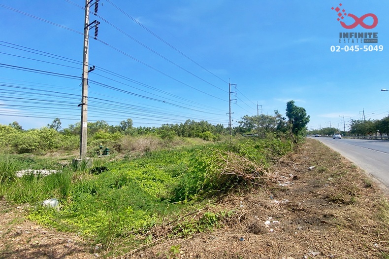 Land for sale, 45 rai 2 ngan 29 square wah, next to Phetkasem Road. Mueang Ratchaburi District – รูปที่ 2