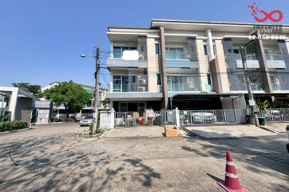 Townhome for sale, 23 sq m, 3 floors, Town Plus Near Ramindra - At Narong Expressway