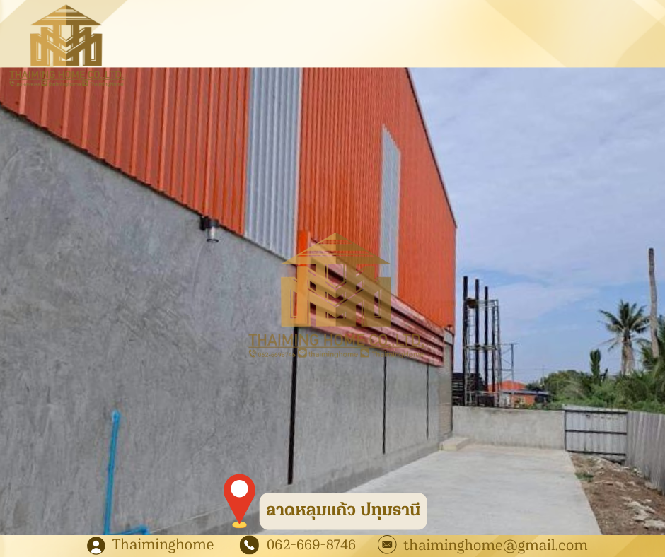 โกดังใหม่ให้เช่า ทำเลดี ลาดหลุมแก้ว ปทุมธานี (TW07-0326) – รูปที่ 2