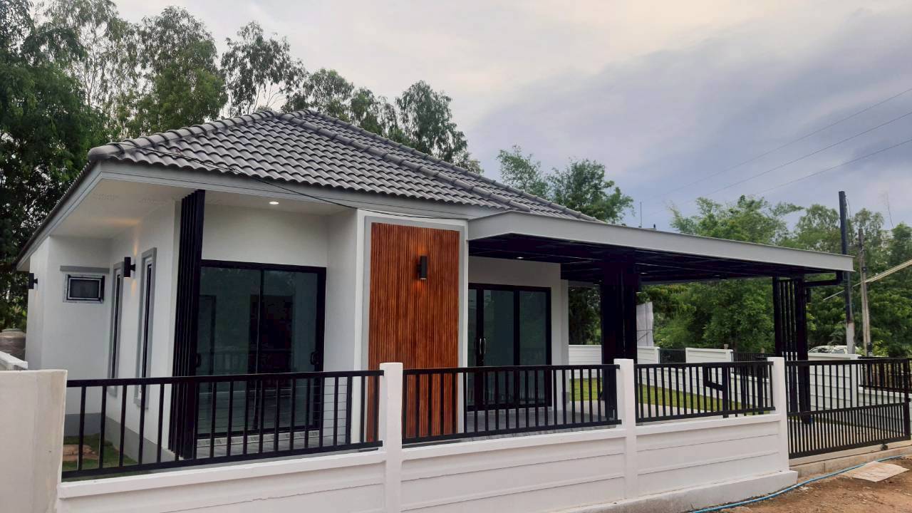 Single-storey detached house for sale, Ban Don Bom, starting at 68 sq m, usable area 150 sq m, beautiful house, Muang Khon Kaen, near Big C 2. Single-storey detached house for sale, Ban Don Bom, starting at 68 sq m, usable area 150 sq m, beautiful house, Muang Khon Kaen, near Big C 2.