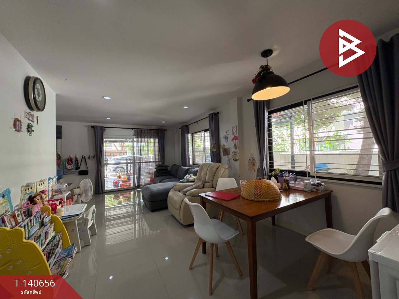 2-story townhouse for sale on the edge of Prueksaphan Grand Village, Lam Phaya 3, Nakhon Pathom. – รูปที่ 3